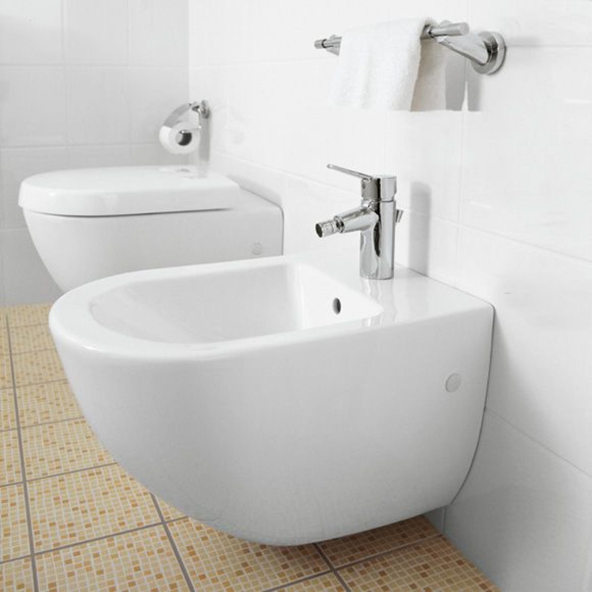 Биде подвесное Villeroy & Boch Subway 7400 0001 alpin