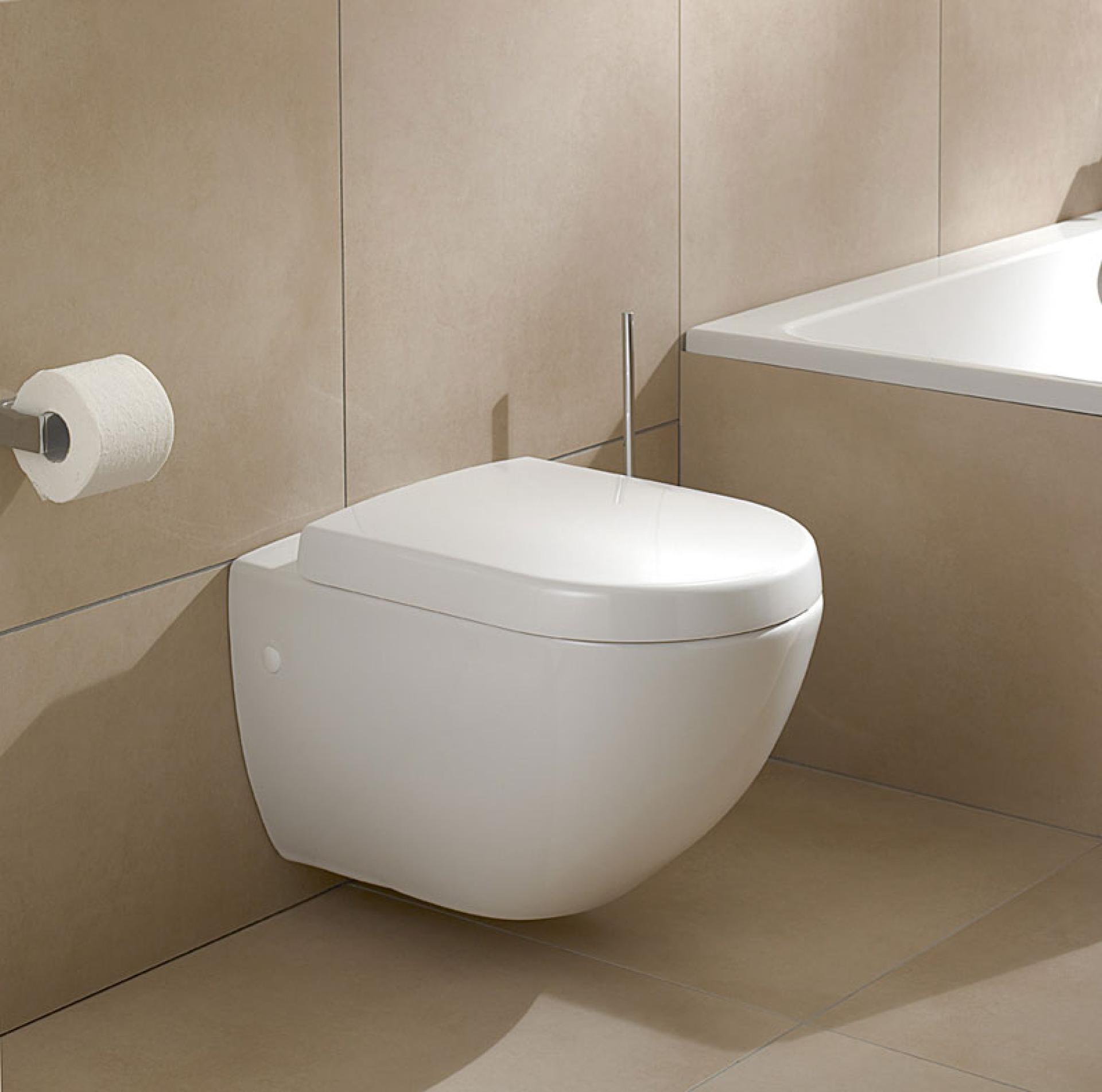 Комплект Чаша д Villeroy & Boch Subway Plus 6600 10R1 + Крышка-сиденье + Инсталляция Villeroy & Boch 9224 6100 + Кнопка смыва матовый хром