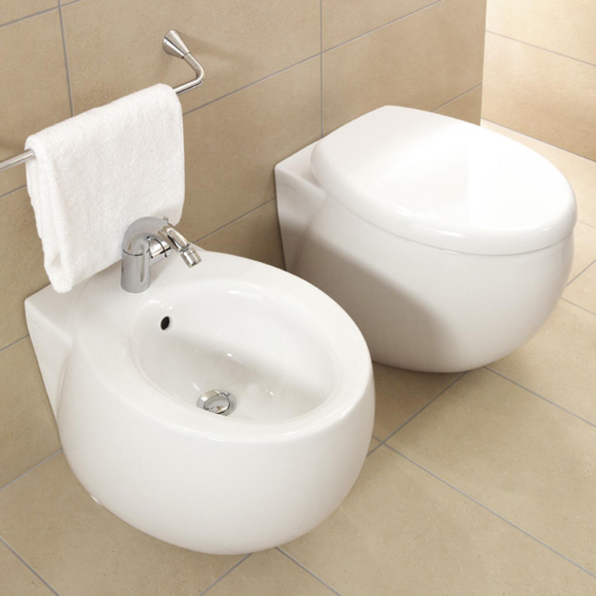 Биде напольное Villeroy & Boch Aveo plus 7421 00R1 alpin