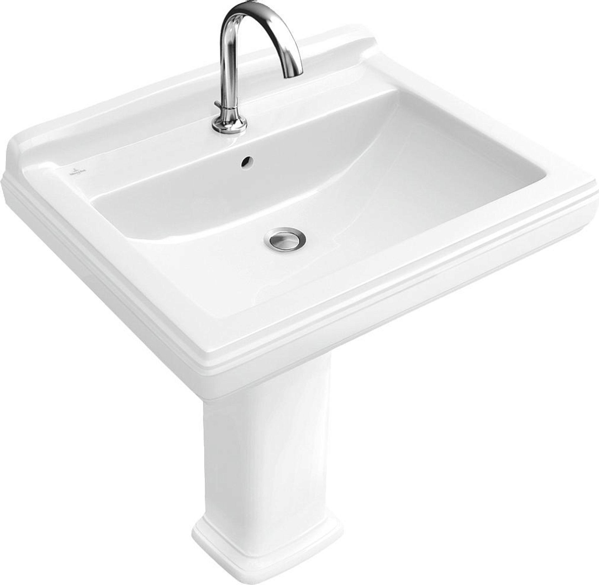 Раковина Villeroy & Boch Hommage 7101 75R1 alpin CeramicPlus