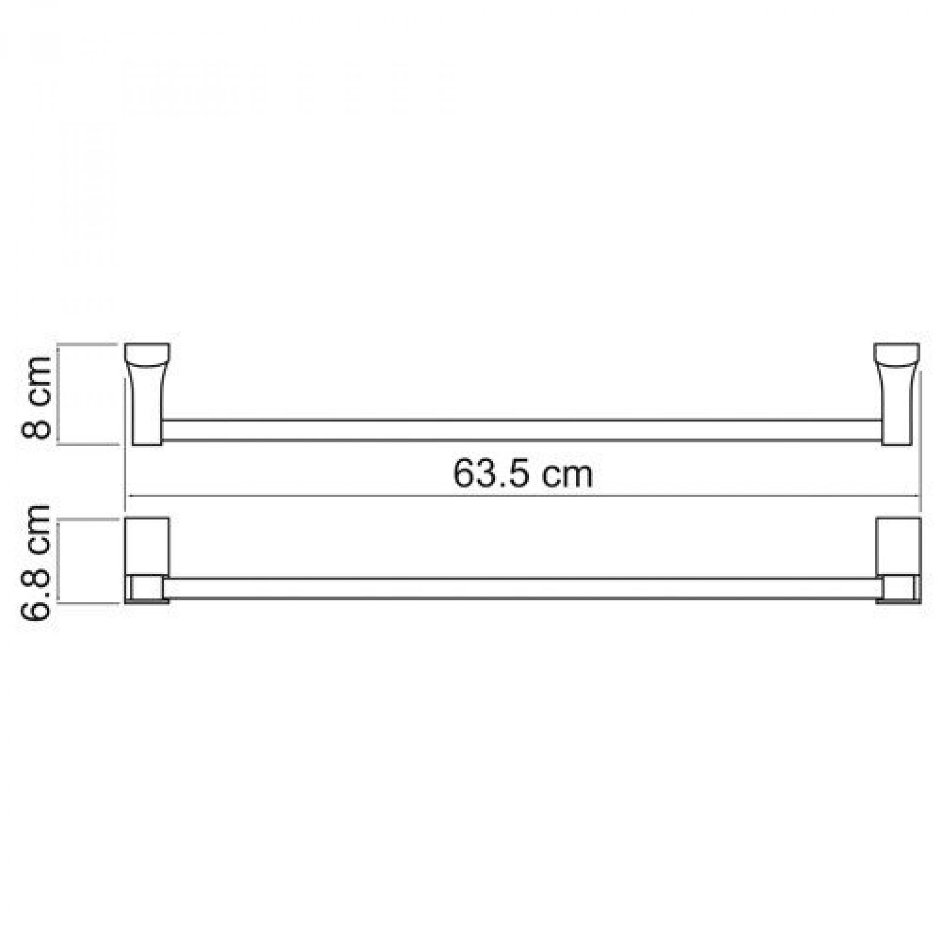 Держатель полотенец Wasserkraft Leine 5030