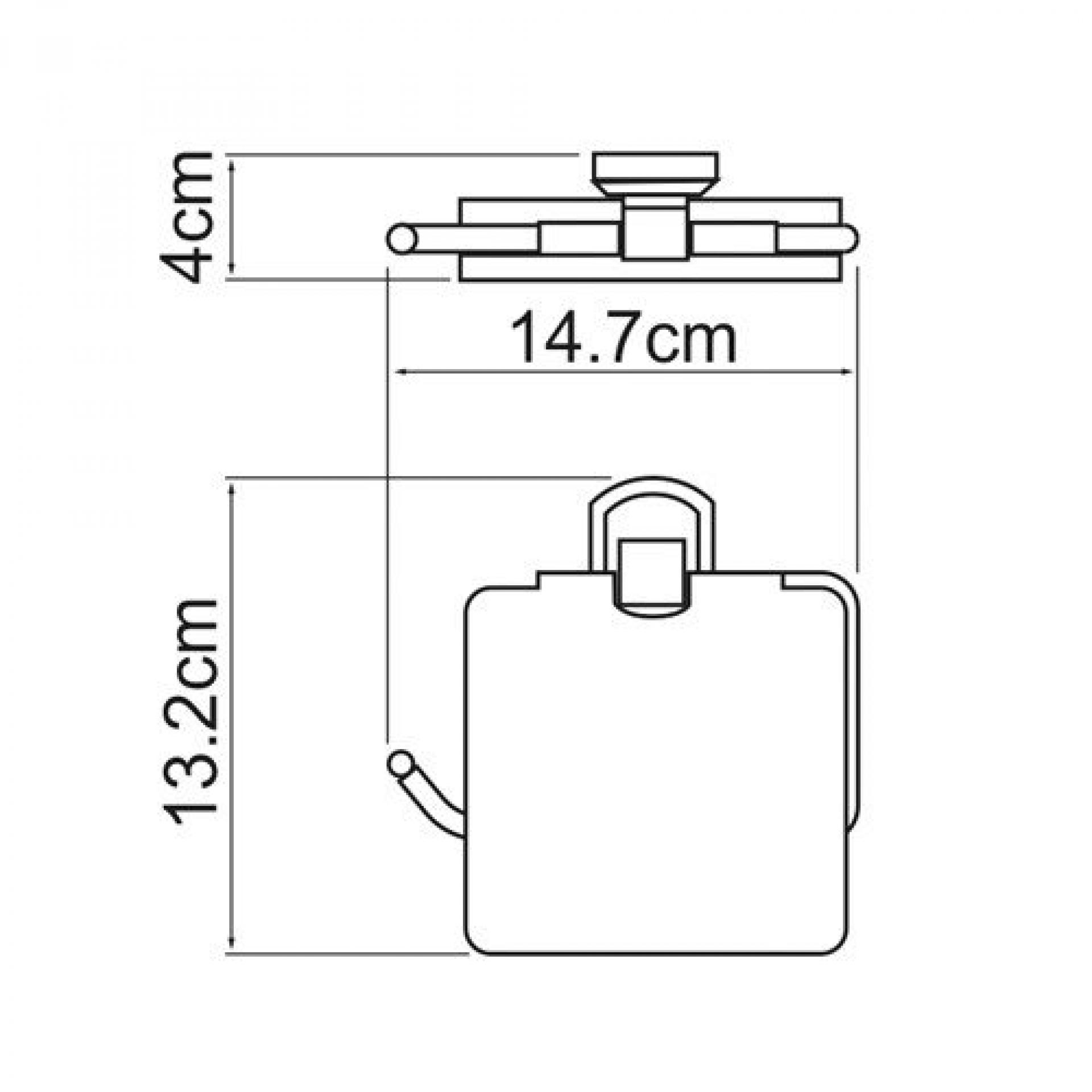 Держатель туалетной бумаги Wasserkraft Oder 3025