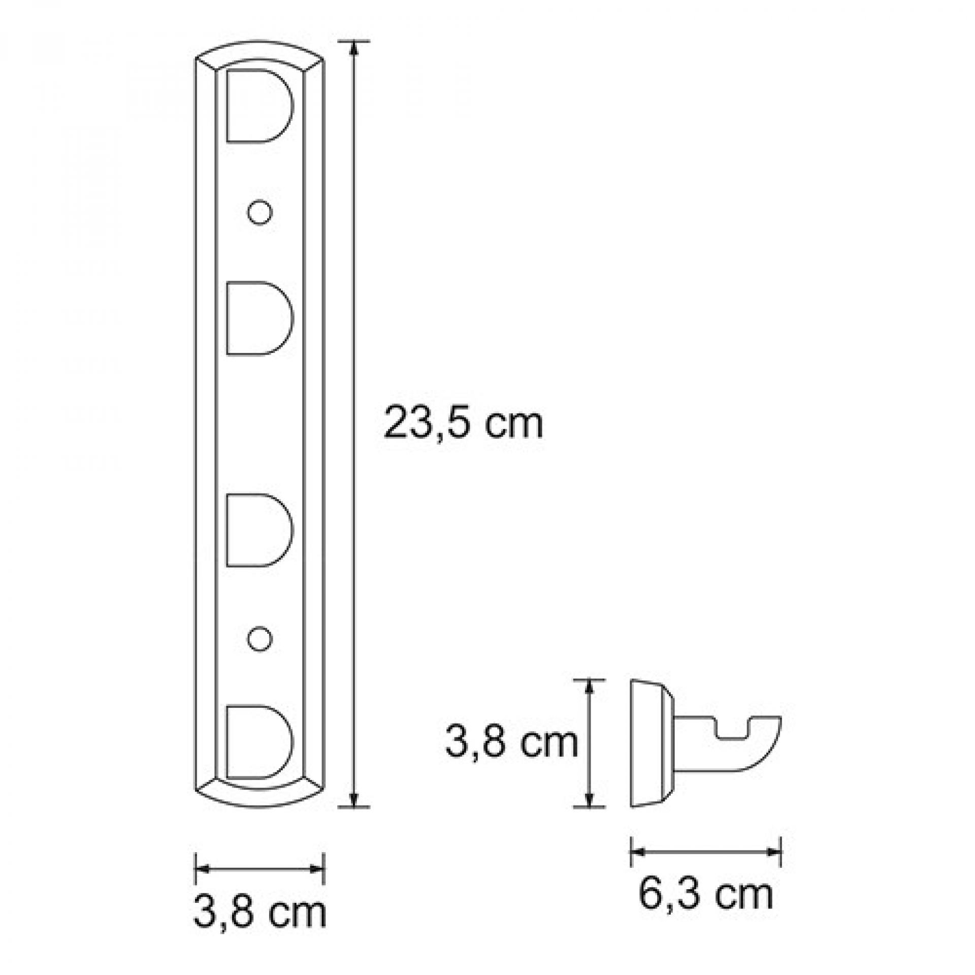 Крючок WasserKRAFT Kammel K-8374W, белый