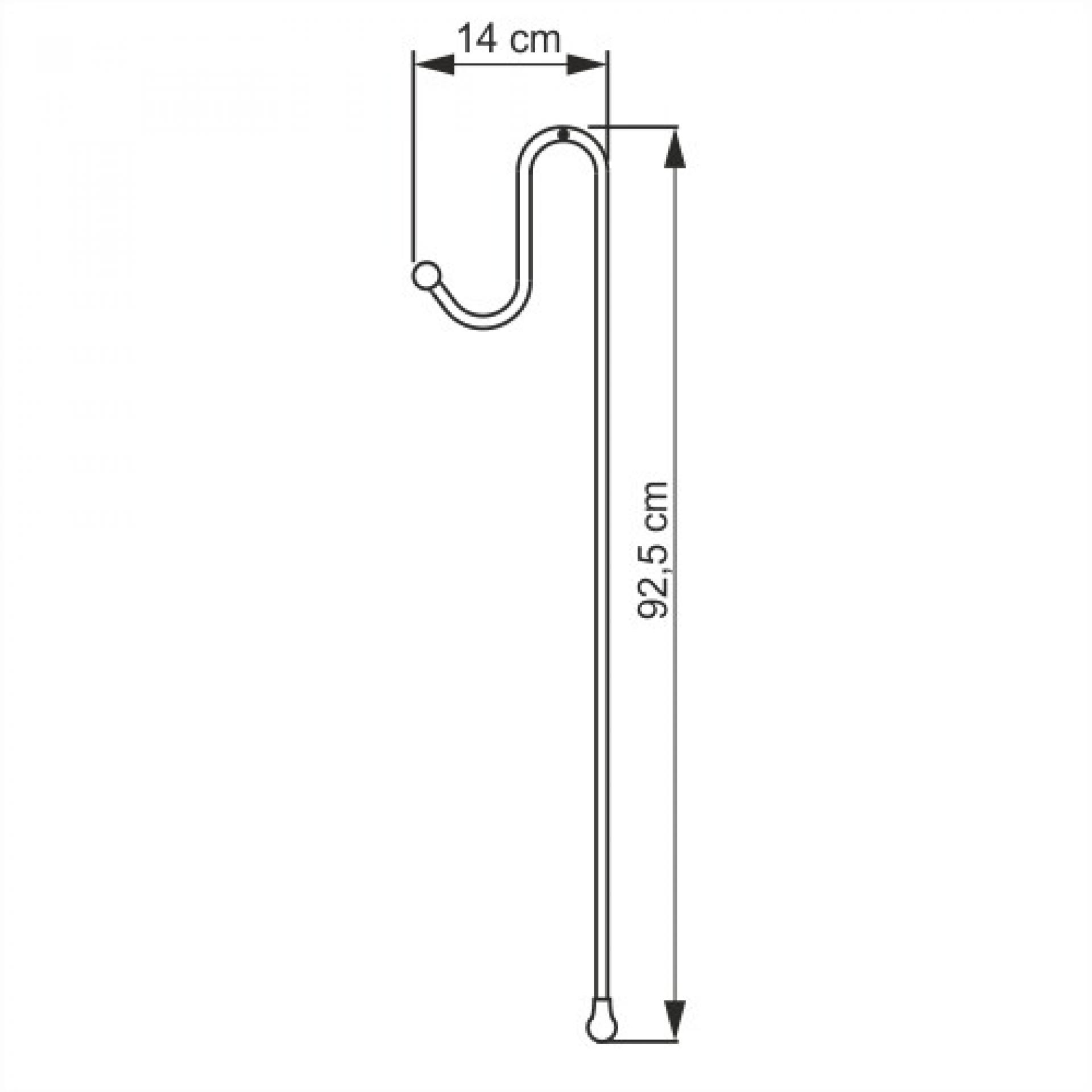 Полка WasserKRAFT K-141133, хром