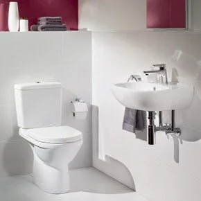 Напольный унитаз Villeroy&Boch O.novo, крышка микролифт, 56581001/5788S101/9M38S101