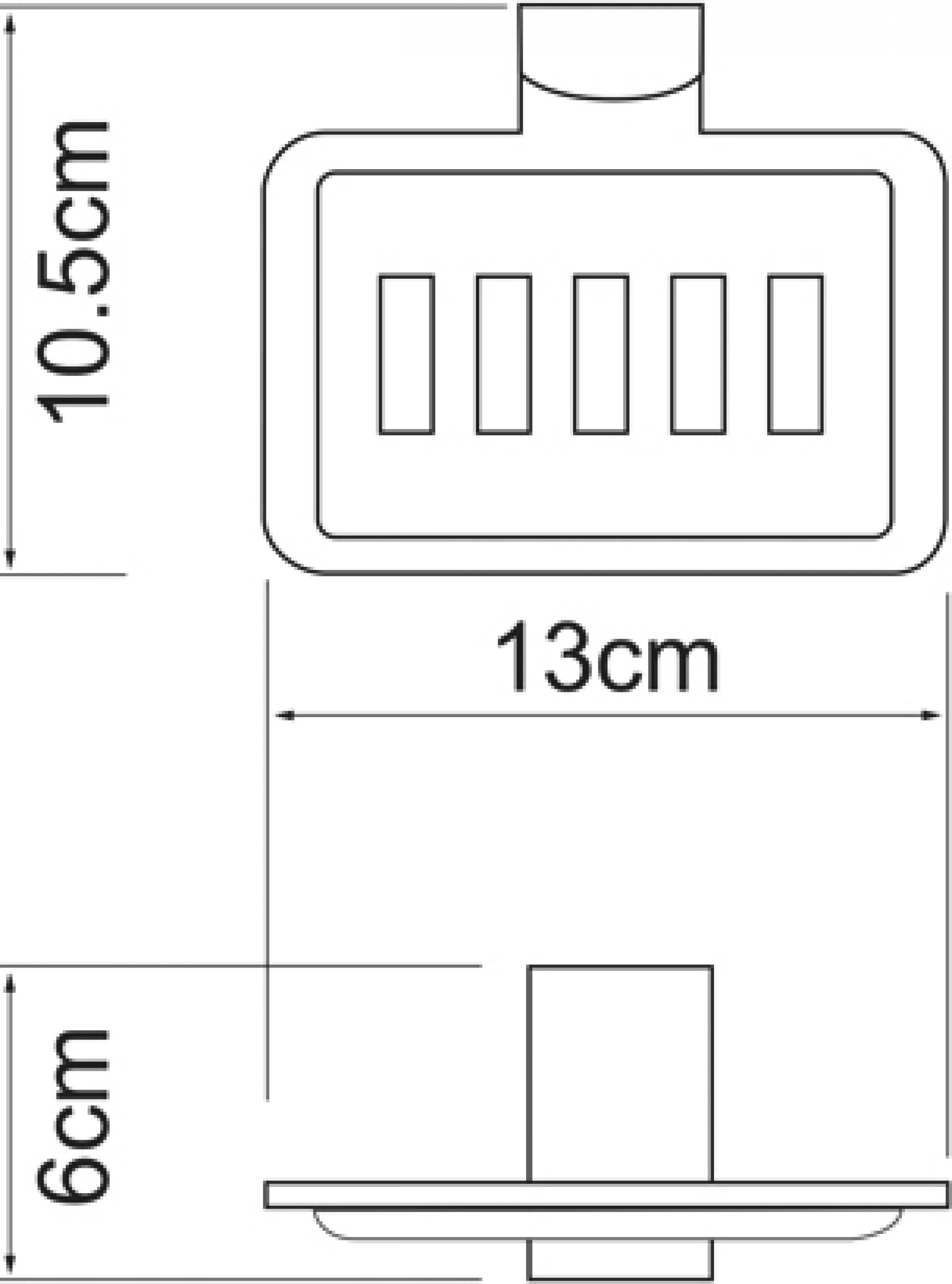 Мыльница Wasserkraft Leine 5069