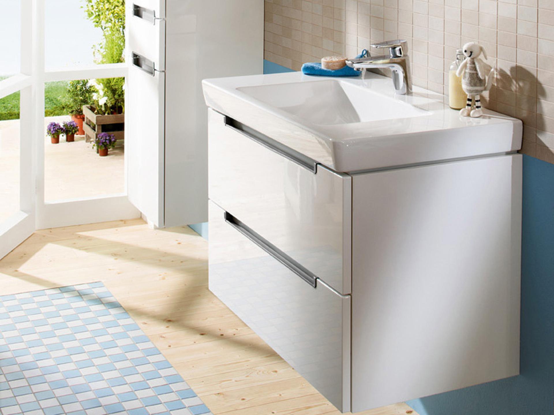 Тумба для комплекта Villeroy & Boch Subway 2.0 100 glossy white