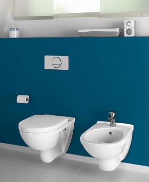 Унитаз подвесной Villeroy & Boch O'Novo 5660H1R1 alpin с сиденьем микролифт