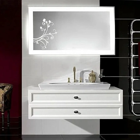 Тумба для комплекта Villeroy & Boch La Belle A58310DJ 135 white brilliant с 2 ящиками