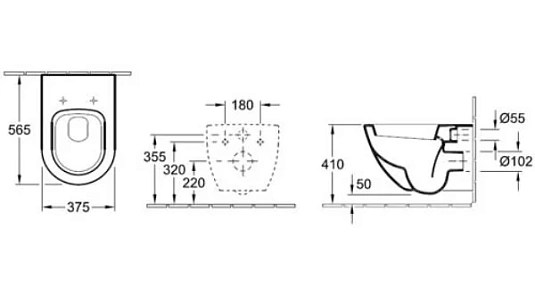 Инсталляция Grohe 38721001, с унитазом Villeroy&Boch Subway 6600 1001, сиденье микролифт, комплект