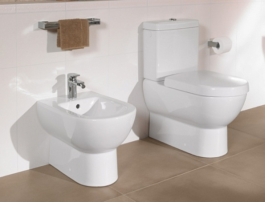 Биде напольное Villeroy & Boch Subway 7410 0001 alpin