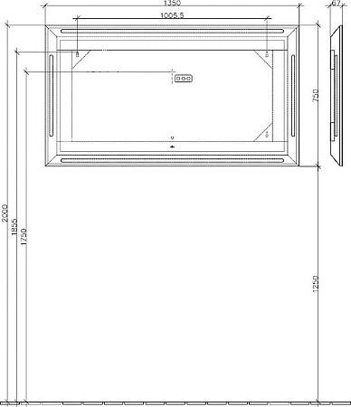 Мебель для ванной Villeroy & Boch La Belle 135 white brilliant с 1 ящиком