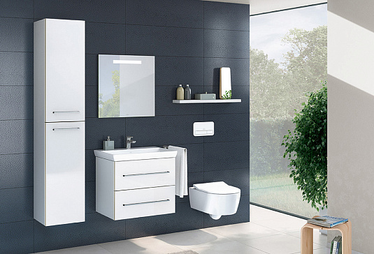 Шкаф-пенал Villeroy & Boch Avento 35 crystal white R