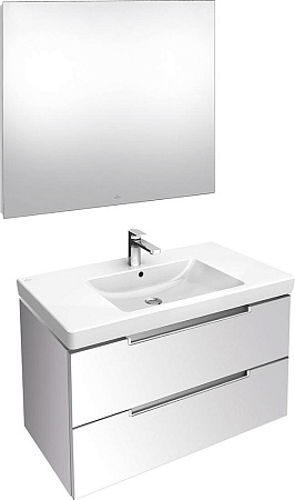 Мебель для ванной Villeroy & Boch Subway 2.0 80 glossy white