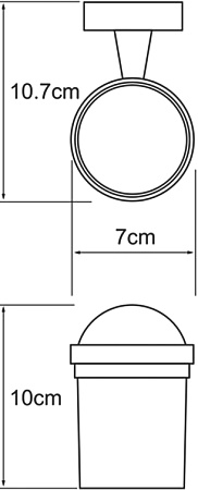 Подстаканник одинарный Wasserkraft Isen 4028