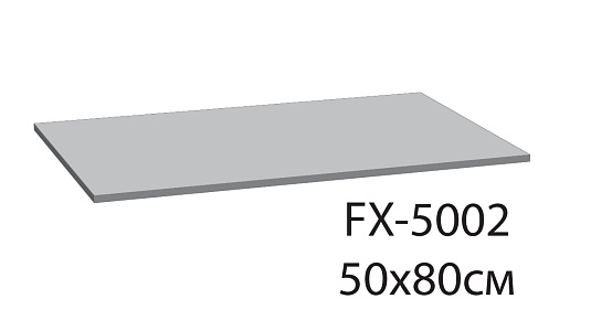 Коврик для ванной Fixsen Link  серый 50х80 см. FX-5002K