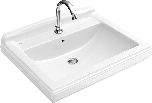 Раковина Villeroy & Boch Hommage 7101 75R1 alpin CeramicPlus